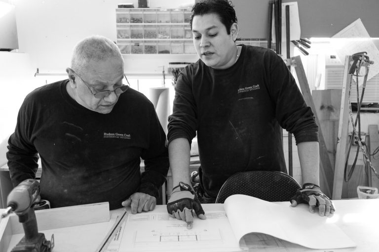 Pair of staff review schematics